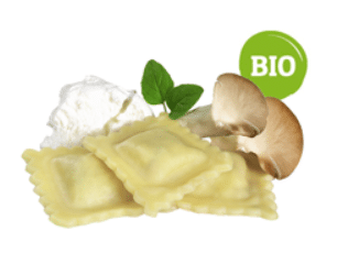 Bio-Ravioli Erdäpfel Kräuterseitling mit Rosmarin