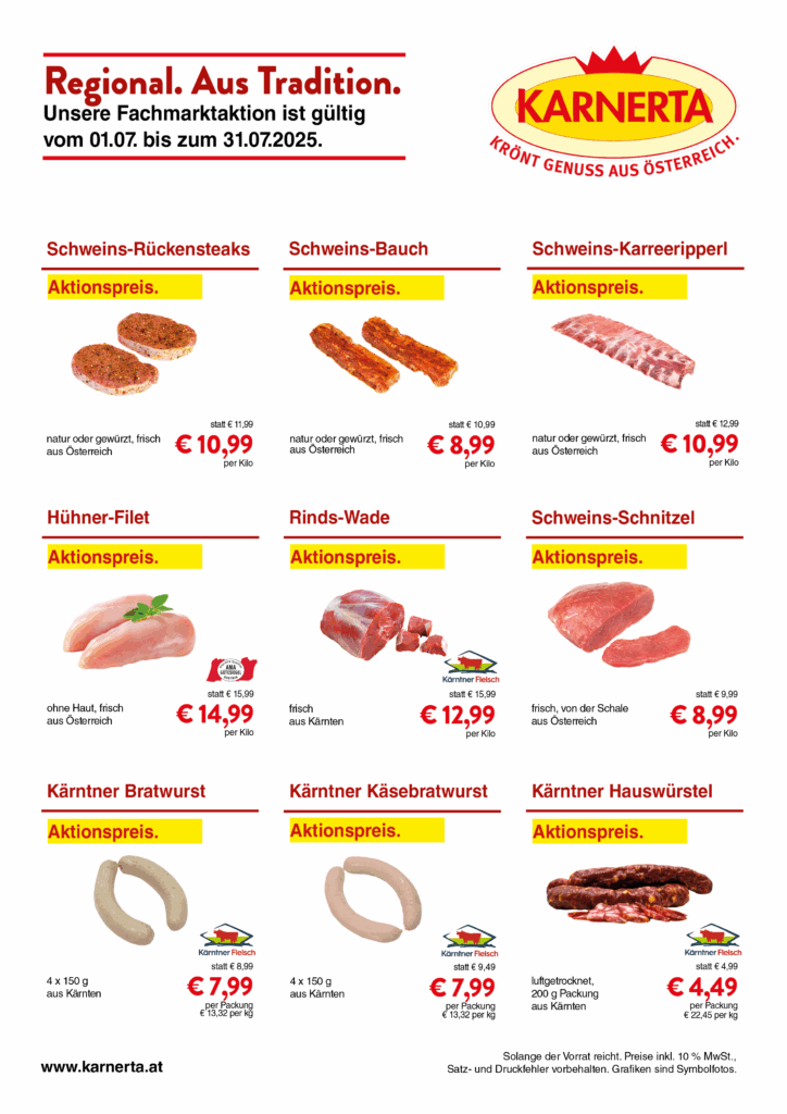 Fachmarktaktion Juli 2025