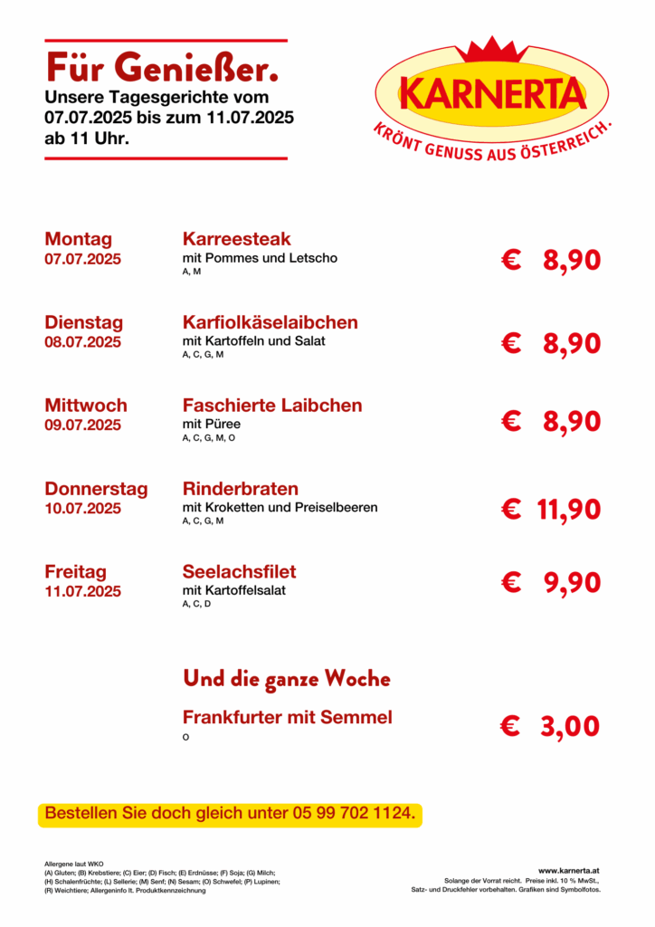 KW 28_Menüplan