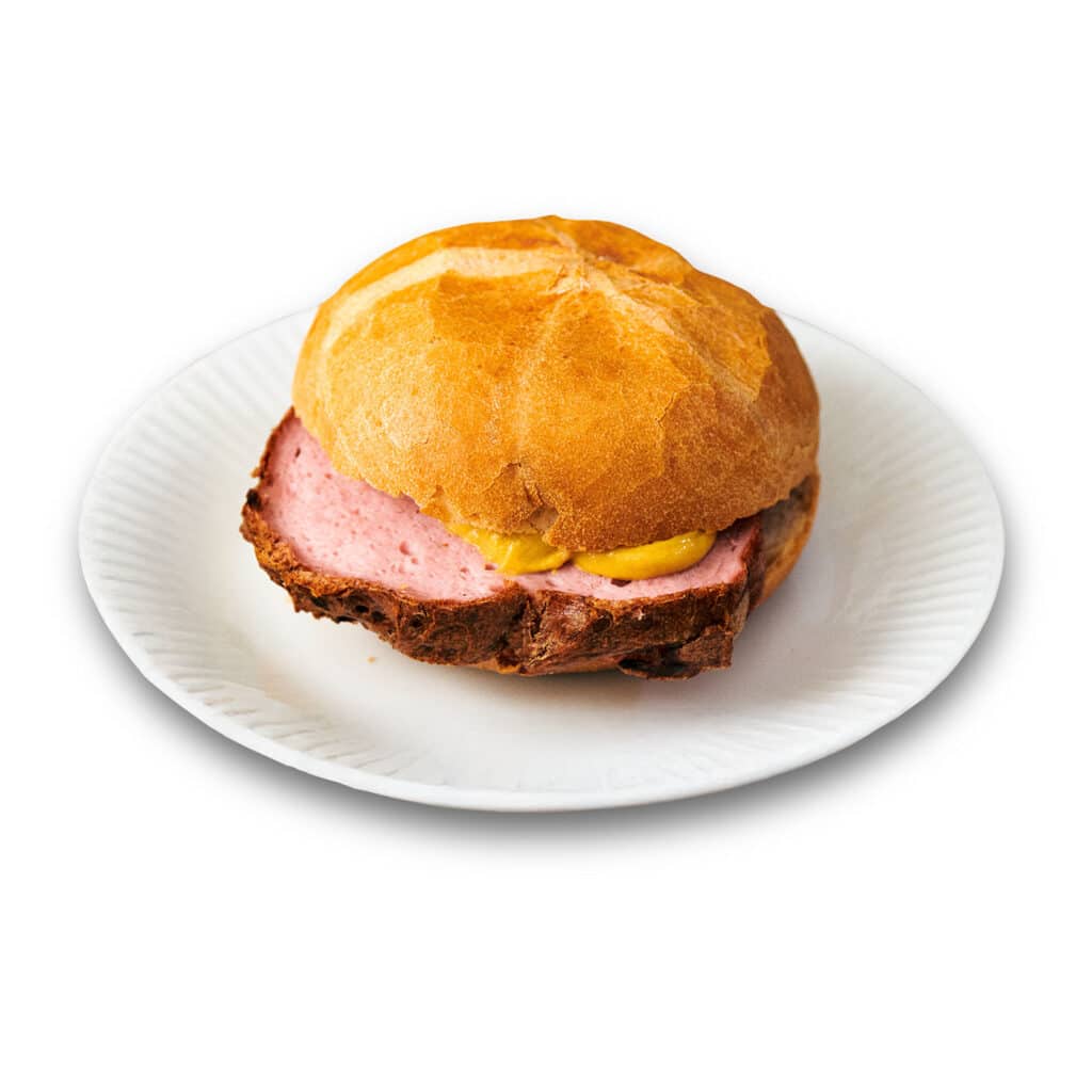 Leberkaese-Semmel